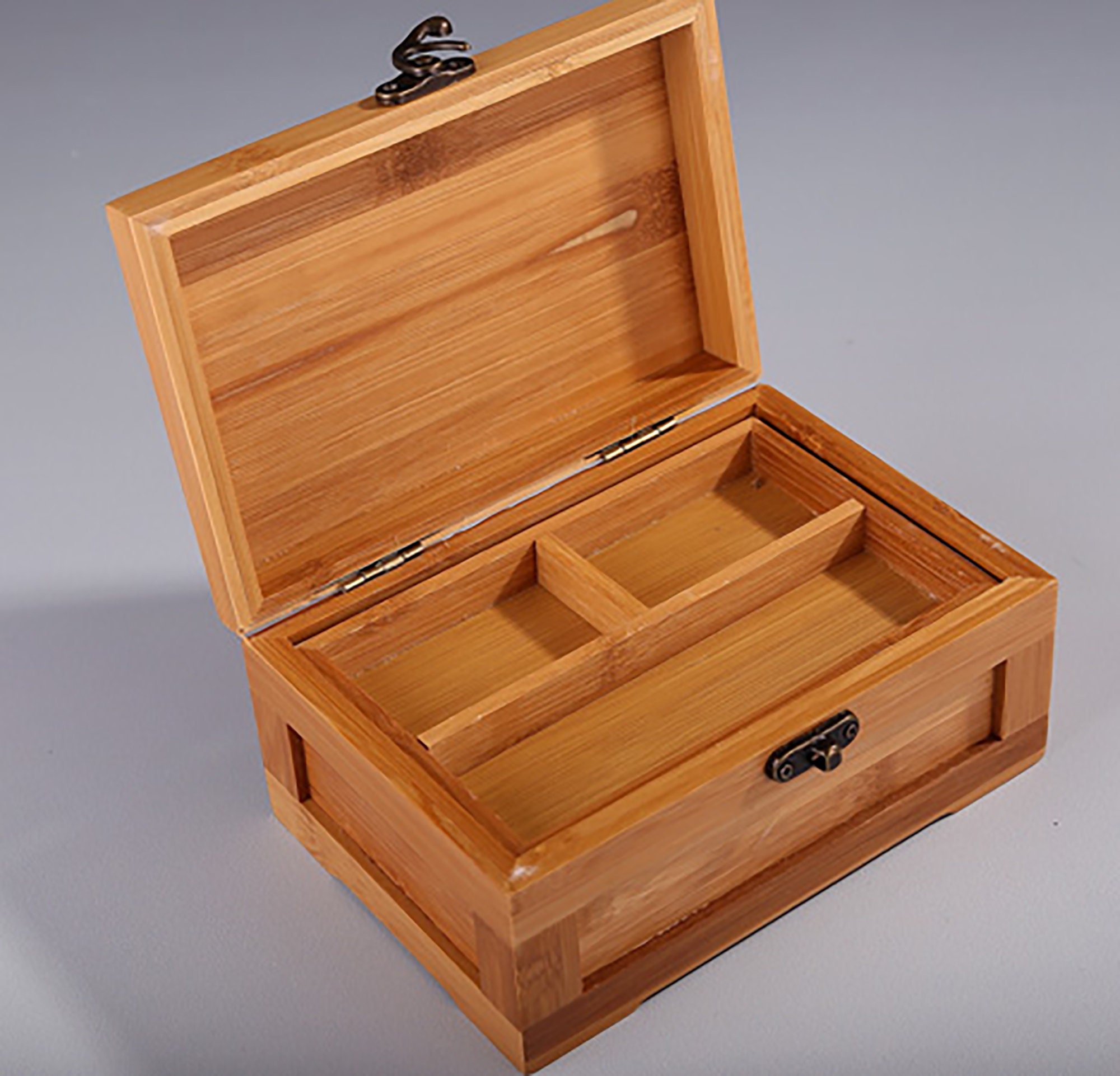 Bamboo Craft Bamboo Jewelry Box Wooden Jewelry Storage Box Etsy