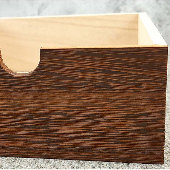 Wooden Bamboo Organizer Drawers Storage Box Holder - China Tea Box