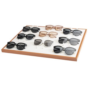 Glasses Stand, Eyeglasses Holder, Sunglasses Holder, Eyeglass Wall Holder,  Eyeglasses Display, Eyewear Tray, Sunglasses Hanger Wooden 