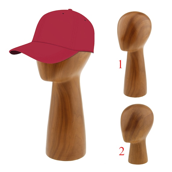 Wood Mannequin Holder Stand Mannequin Head Stand Wooden Hat Stand