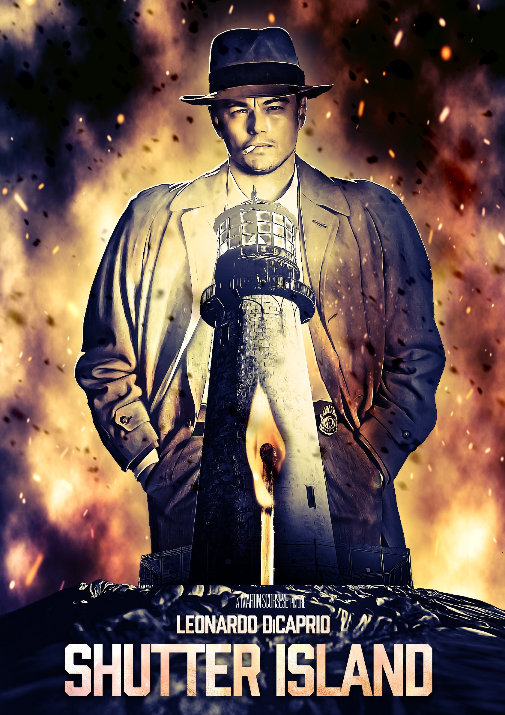 Shutter Island Alternative Movie Poster Etsy Shutter Island Alternative Movie Poster Etsy