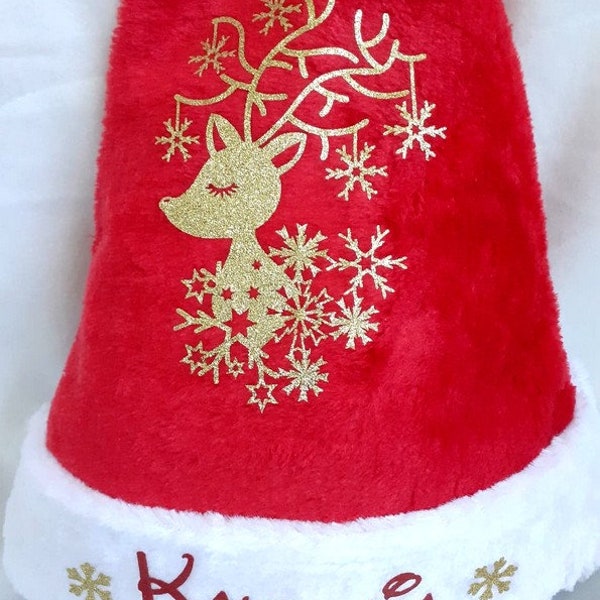 Bonnet de noël à personnaliser - Christmas hat