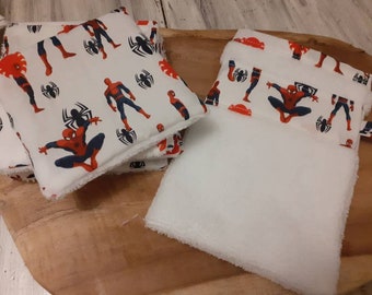 Spiderman Collection: Washcloth, wipes and face towel to compose yourself