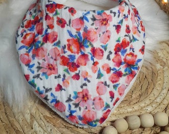 Bavoir bandana de 0- 12 mois - Cadeau nourrisson