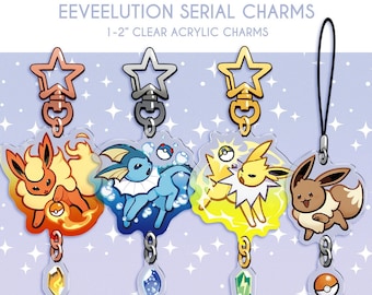 Eeveelution Charms