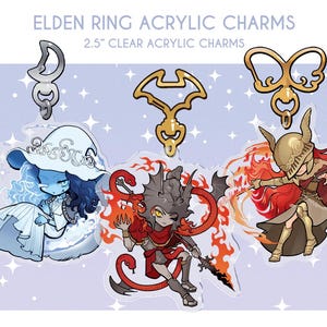 Elden Ring Acrylic Charms