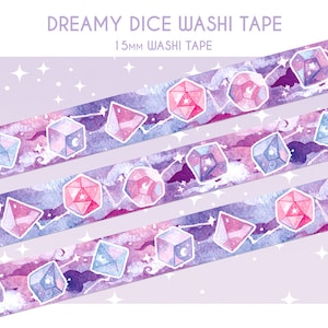Dreamy Dice Washi Tape