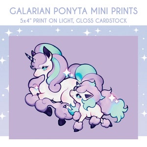 Galar Ponyta Miniprint
