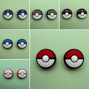 XBOX/PS4/5 THUMB GRIPS - Pokemon, Pokeball, Xbox, Playstation, Joystick Caps, Covers, Console, Controller Accessories. Super fast dispatch!