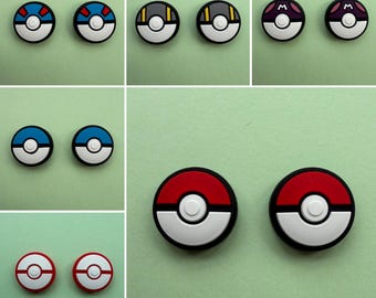 XBOX/PS4/5 THUMB GRIPS - Pokemon, Pokeball, Xbox, Playstation, Joystick Caps, Covers, Console, Controller Accessories. Super fast dispatch!