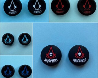 XBOX/PS4/5 THUMB GRIPS - Assassins Creed, Xbox, Playstation, Joystick Caps, Covers, Console, Controller Accessories. Super fast dispatch!