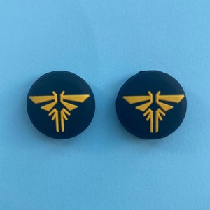 XBOX/PS4/5 THUMB GRIPS -Last of us, God of War, Playstation, Joystick Caps, Covers, Console, Controller Accessories. Super fast dispatch! Last of Us yellow