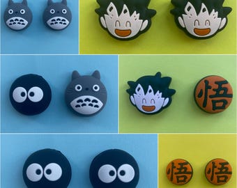 XBOX/PS4/5 THUMB GRIPS - Studio Ghibli, Dragonball, Anime, Xbox, Playstation, Joystick Caps, Console Accessories. Super fast dispatch!