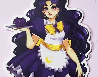 Holographic Sailor Cosmos Sticker Sailor Moon Laptop Tablet Etsy