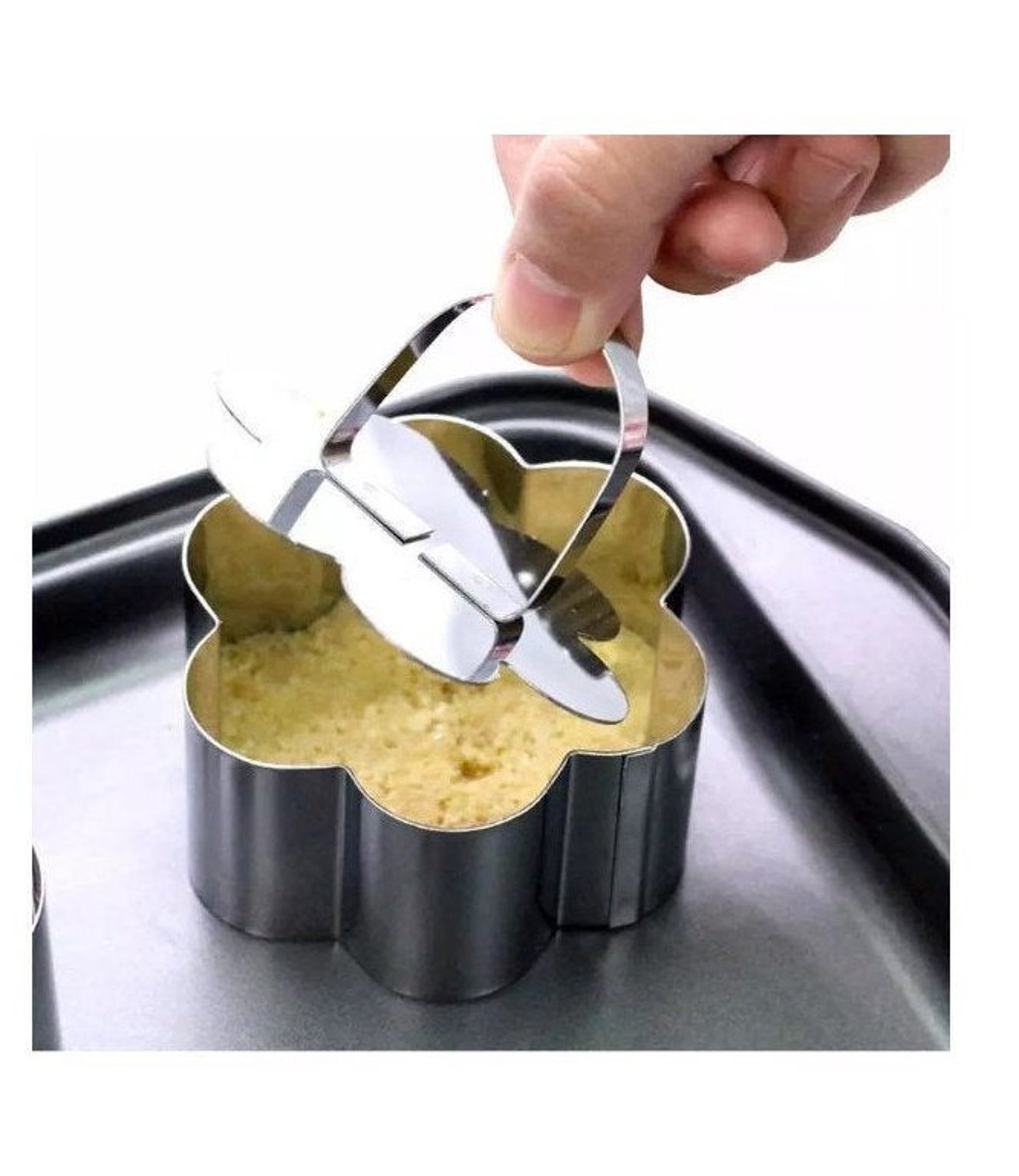 Stainless Steel 3d Round Cake Molds 2 PCS Etsy