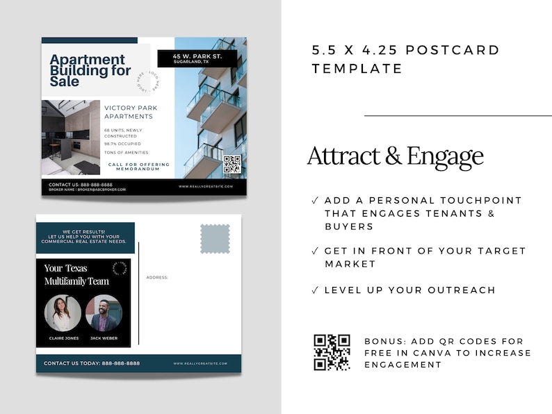 Commercial Real Estate Brochure and Flyer Templates Real Estate Mailers