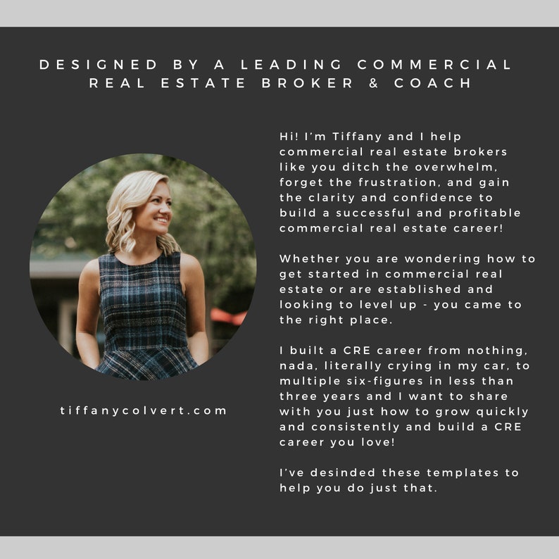 Commercial Real Estate Brochure Template Marketing Flyer (canva