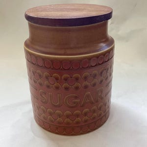 Hornsea Pottery sugar storage jar