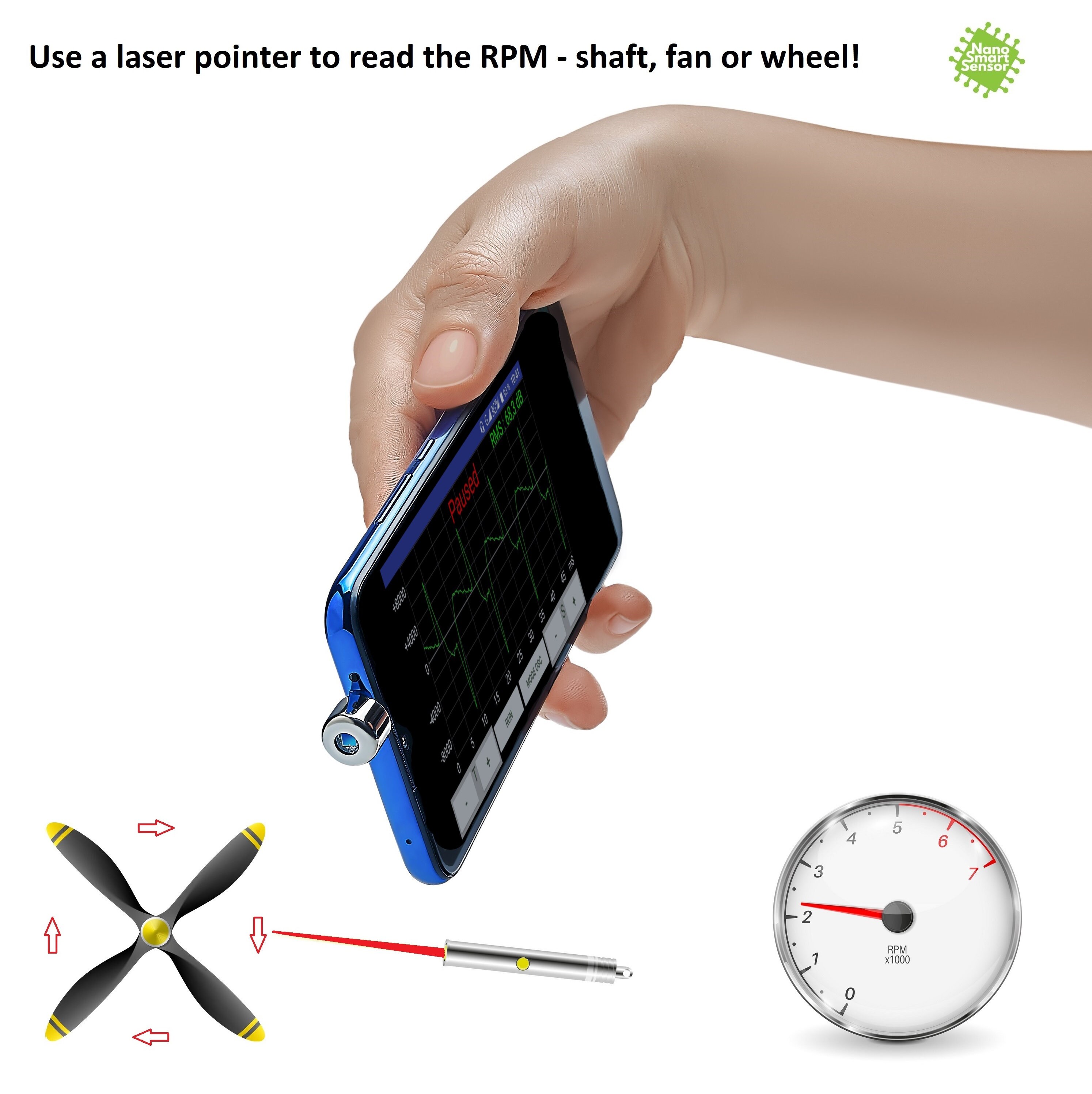 Flicker Frequency Meter and Optical Detector Sensor Test LED Etsy