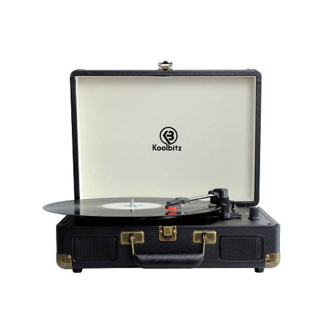 Suitcase Record Player Vintage Style 3speed Turntable for Etsy Australia