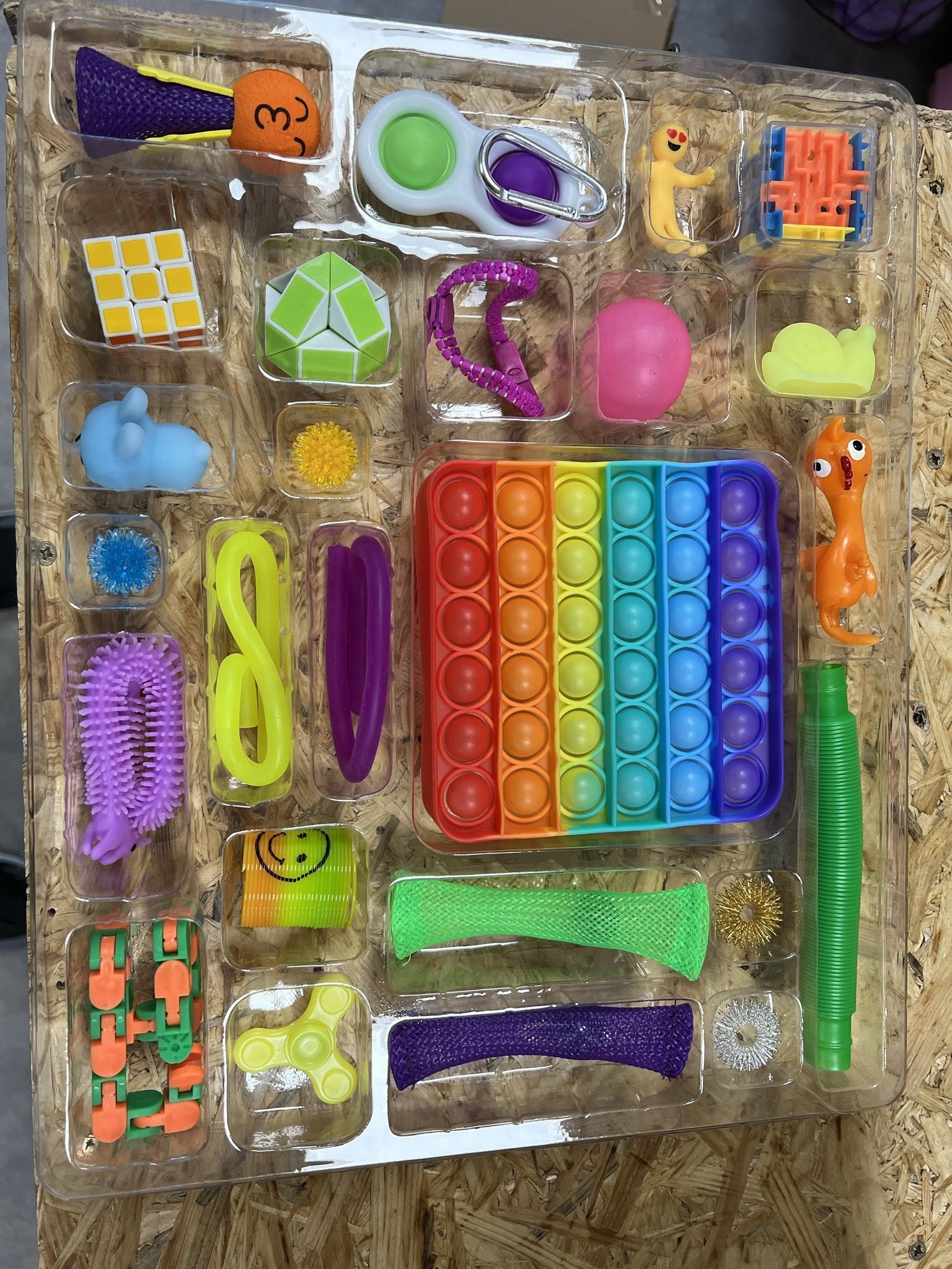 Fidget Advent Calendar With 24 Different Fidget Toys In Etsy Canada