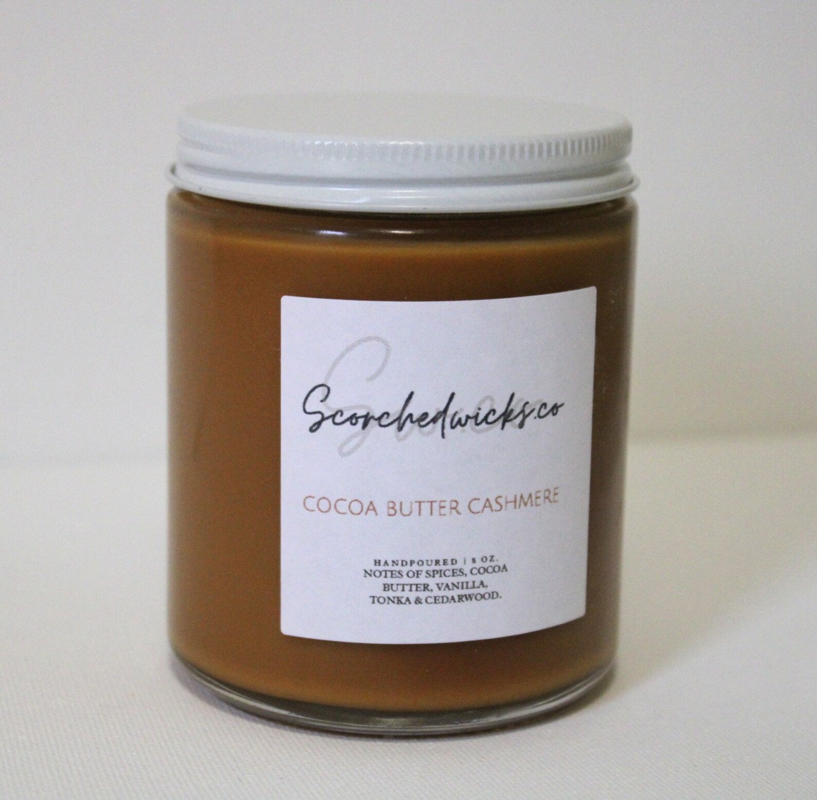 Cocoa Butter Cashmere Candle Etsy