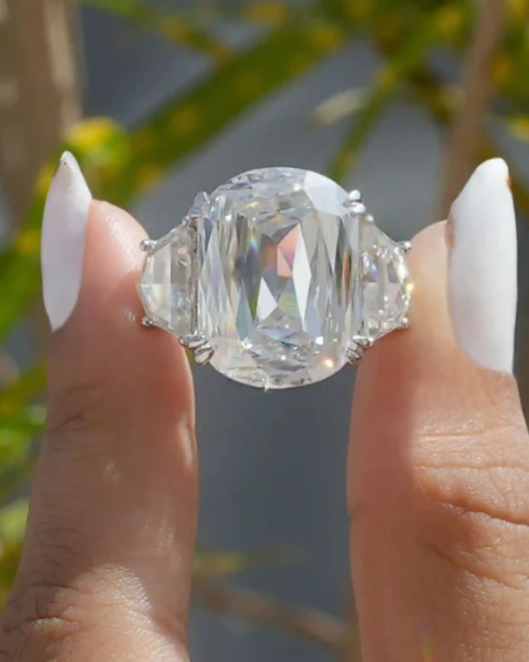 Serena Williams Engagement Ring, Wedding Diamond Jewelry