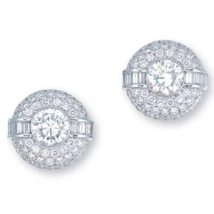 Glorious Adstar Diamond Cufflinks 925 Sterling Silver Designer Luxury Party Jewelry