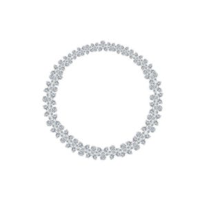 Diamond Statement Collar Necklace, Wedding Gift For her, Bridal Jewelry, Luxury Jewelry, Handmade Jewelry | Adastra Jewelry