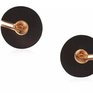Gorgeous Handmade Designer Onyx Cufflink 925 Sterling Silver Genuine High Jewelry For Men