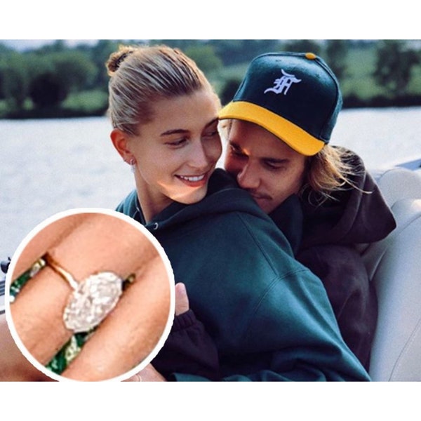 Hailey Bieber Precioso anillo de compromiso, Anillo solitario de corte ovalado de 10 qt, Anillo de celebridades, Anillo de promesa, Joyería de boda, Joyería Adastra