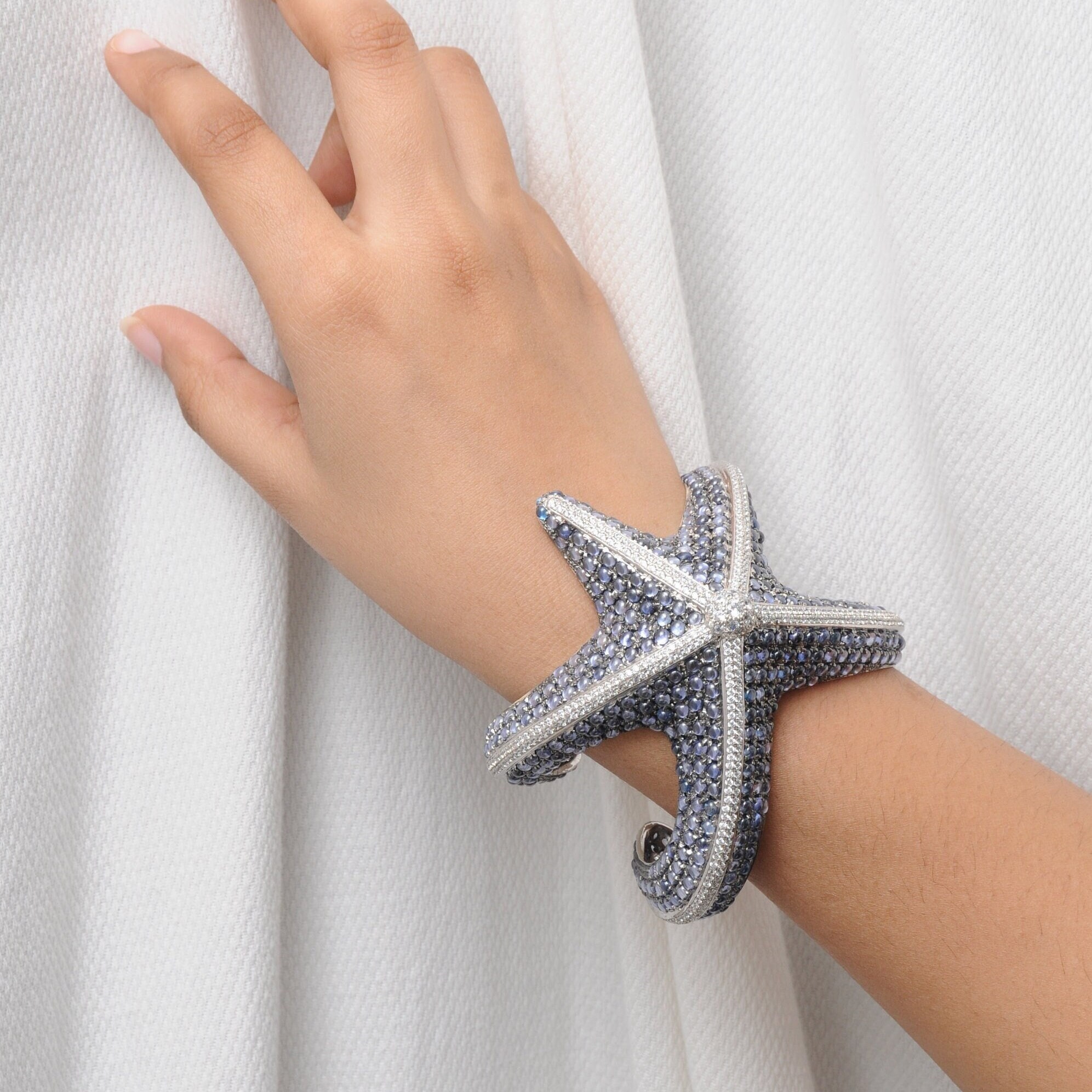 Starfish cuff bracelet deals