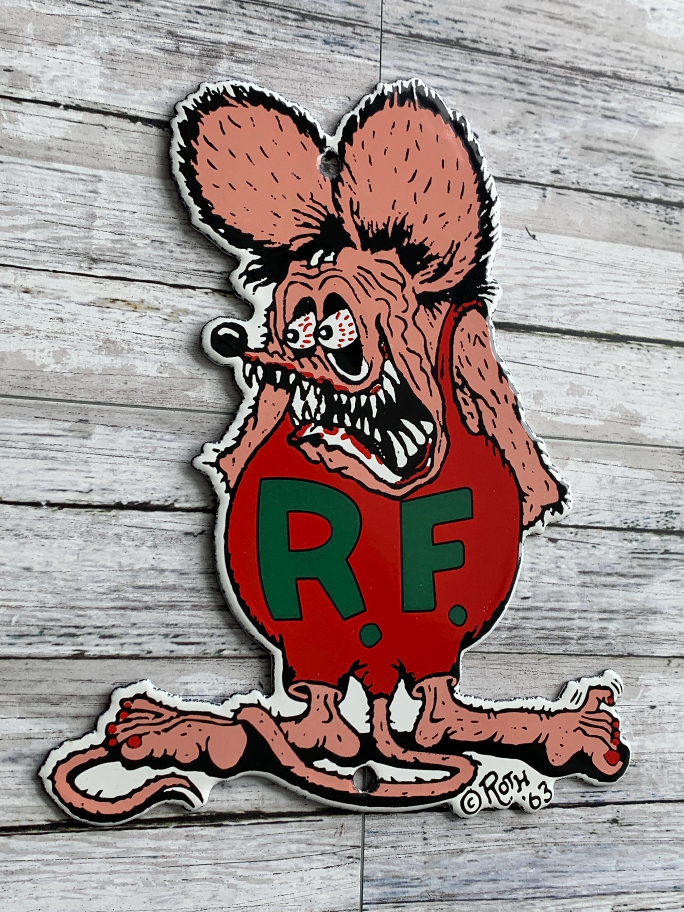 RAT FINK グラフィックプリント フーディー RAT FINK グラフィックプリント フーディー