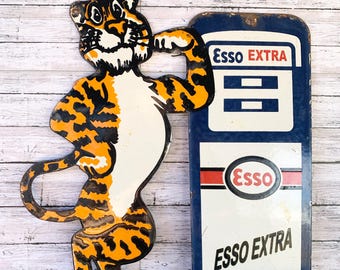 1960’s HUMBLE OIL ESSO エッソタイガー ビンテージ 貯金箱 1960's HUMBLE OIL ESSO エッソタイガー ビンテージ 貯金箱