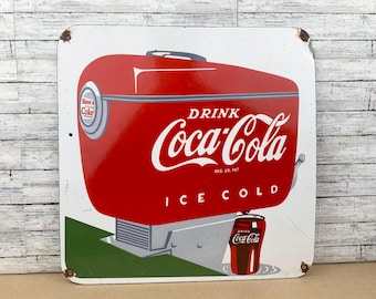 Ice Cold Coca Cola Sold Here 14