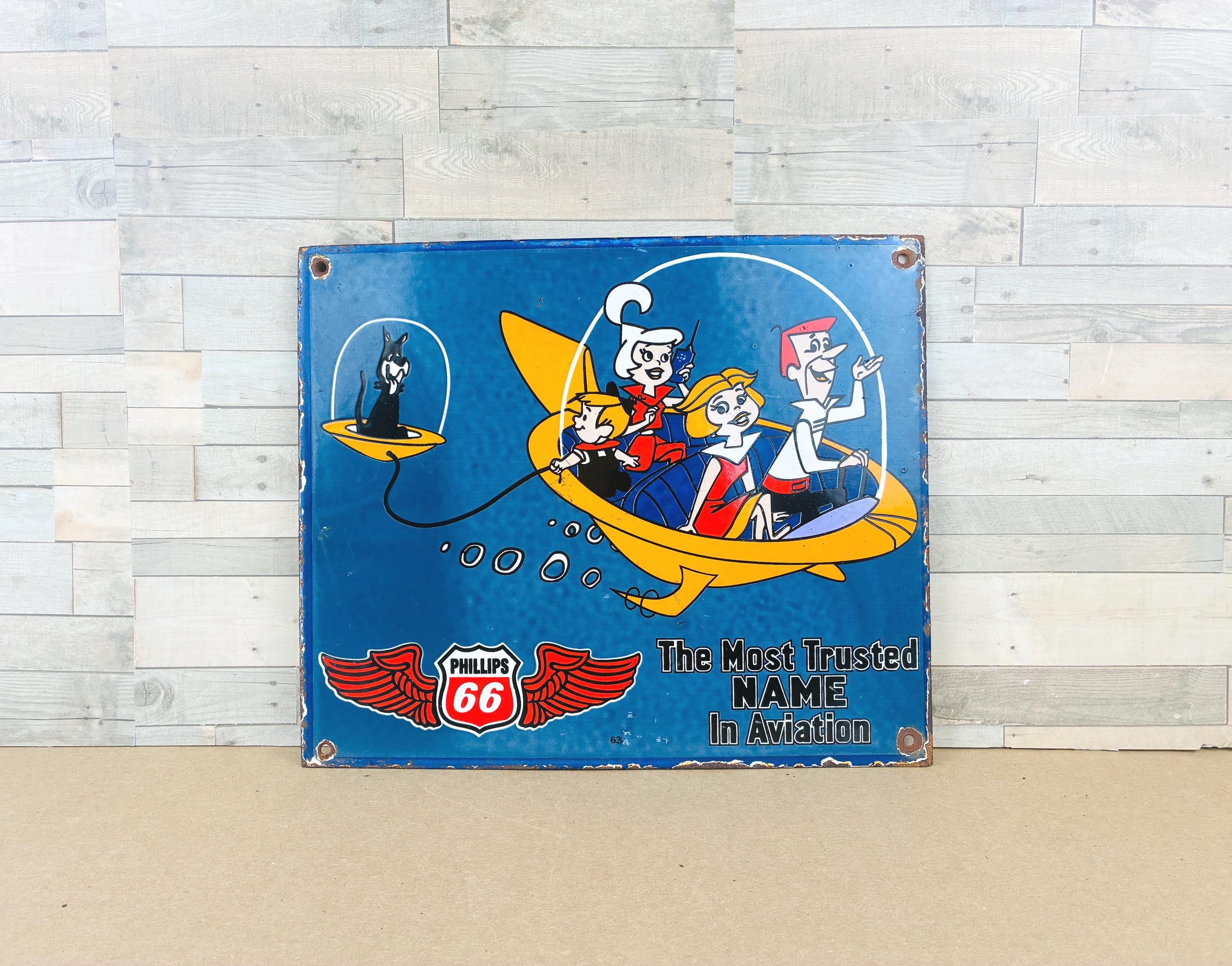 Vintage Phillip 66 Sign - Etsy