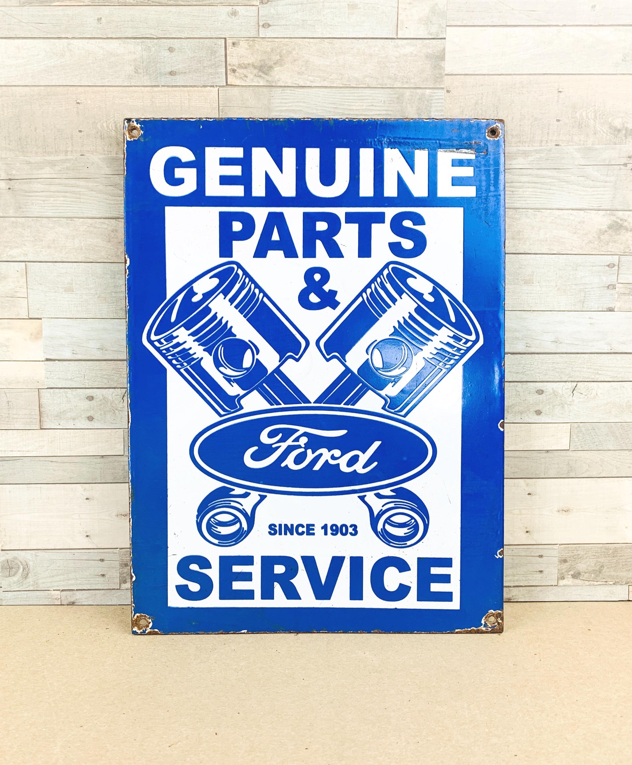 Genuine Ford Parts Sign - Etsy