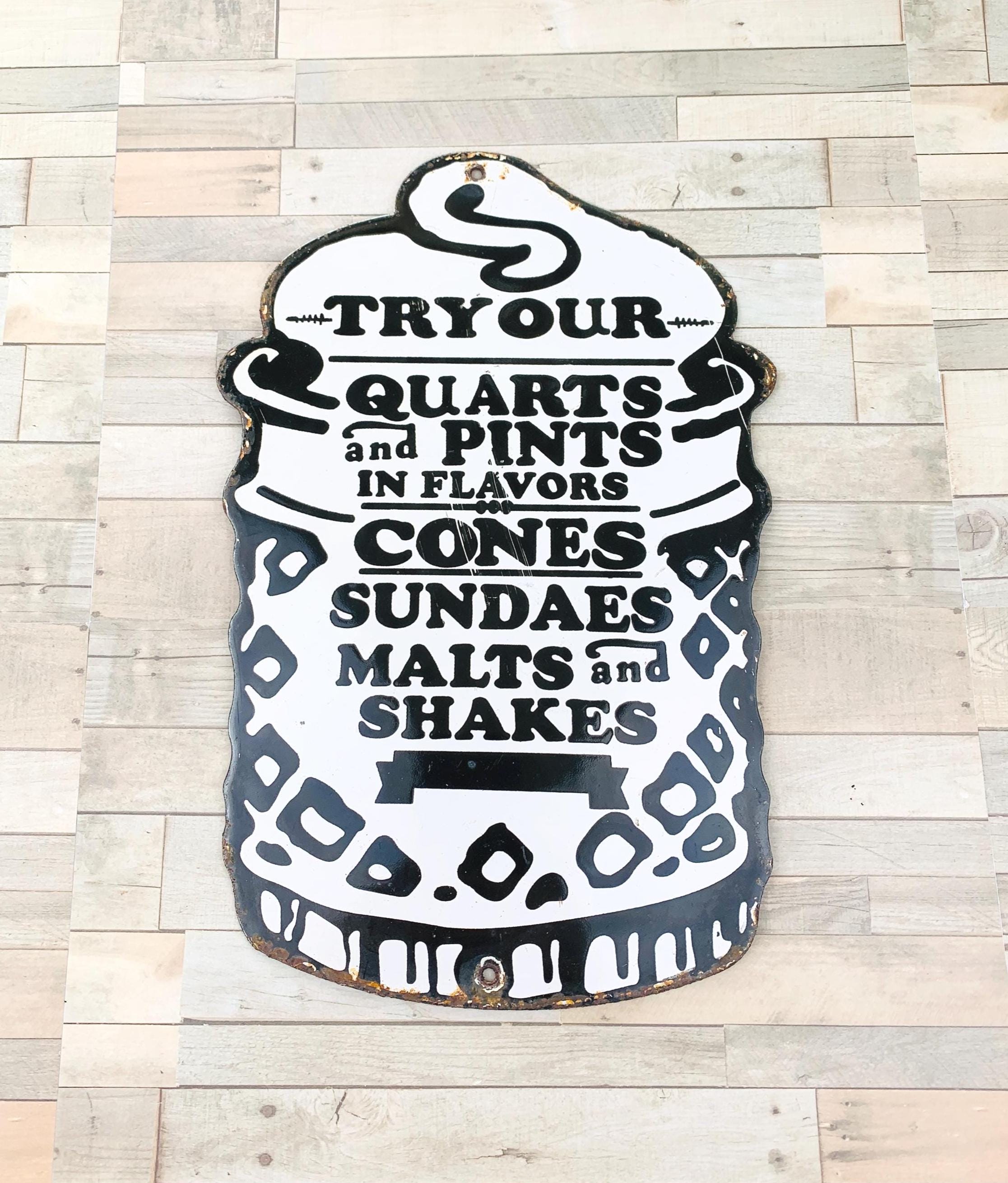 Vintage Dairy Queen Sign - Etsy