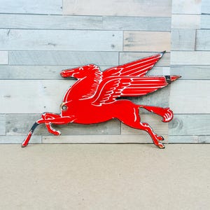 Mobil Oil Pegasus - Etsy