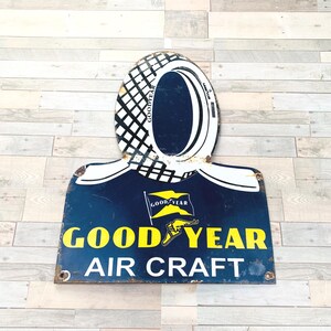 Goodyear Porcelain Sign - Etsy