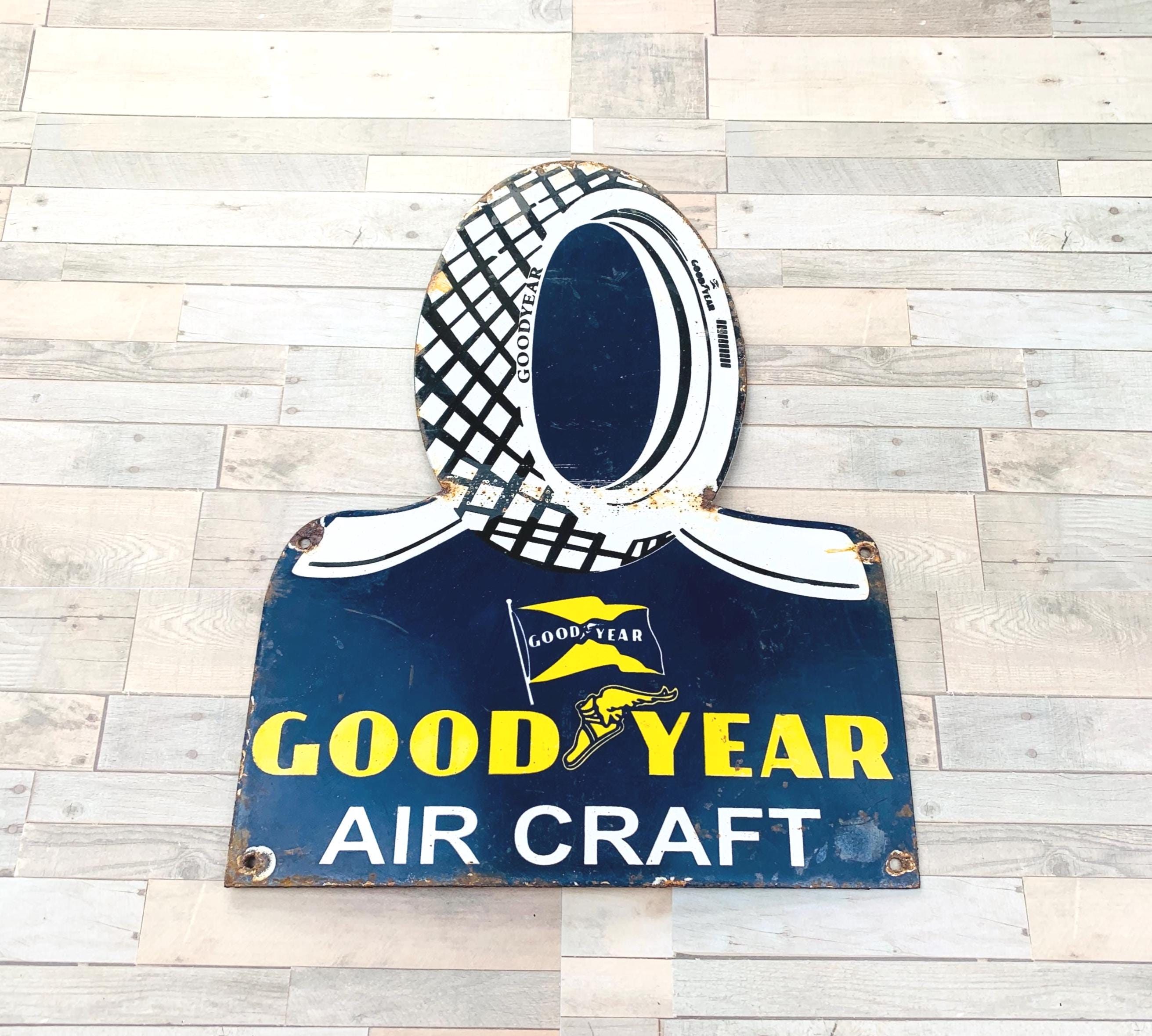 Goodyear Porcelain Sign - Etsy