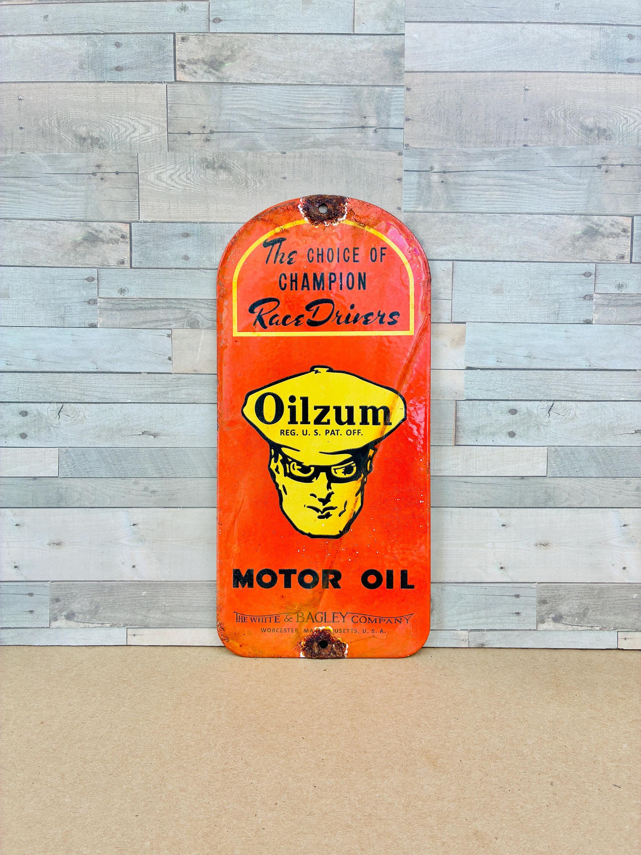 Oilzum Oil Signs - Etsy