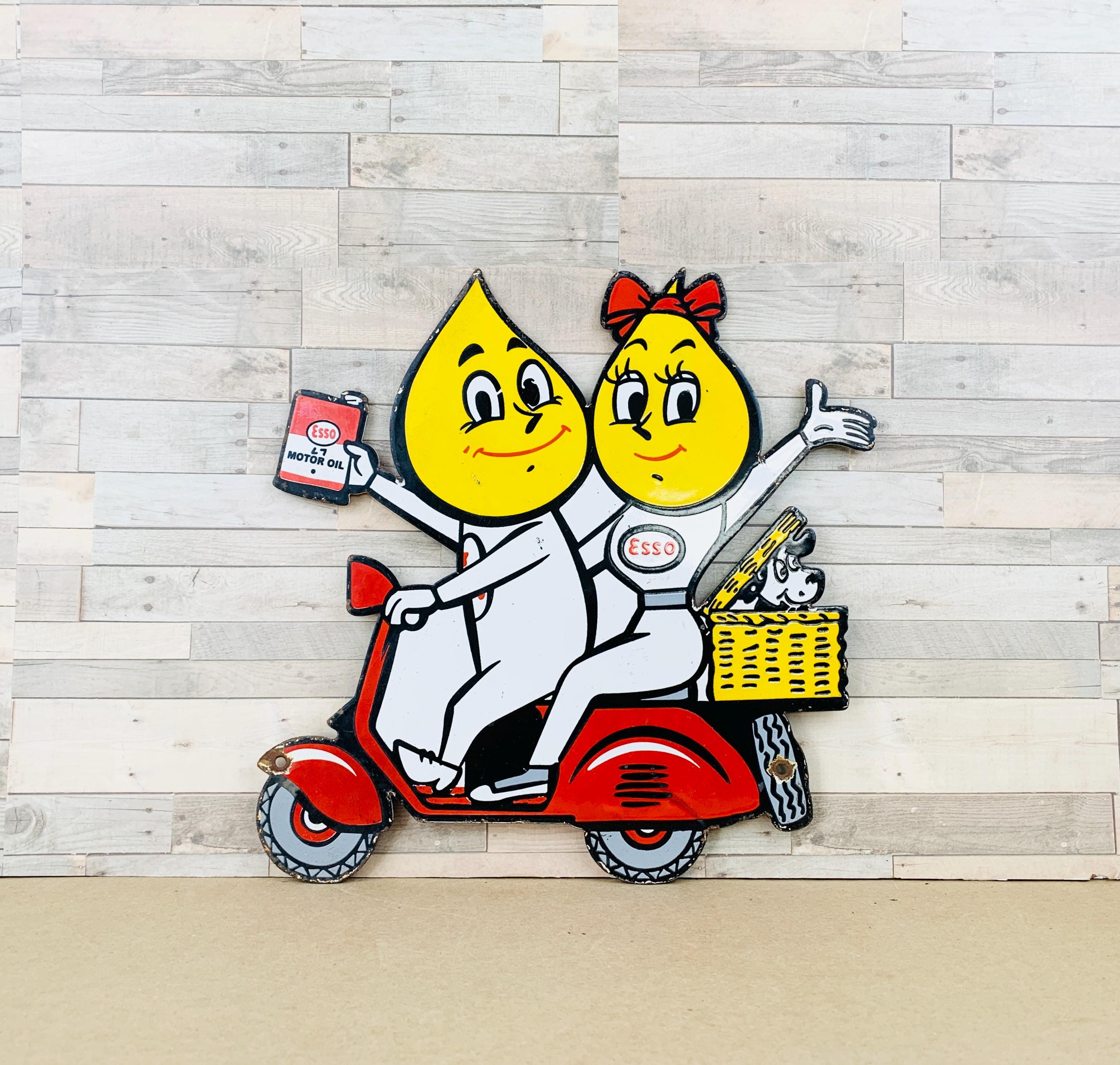 Esso oil drop - Etsy 日本