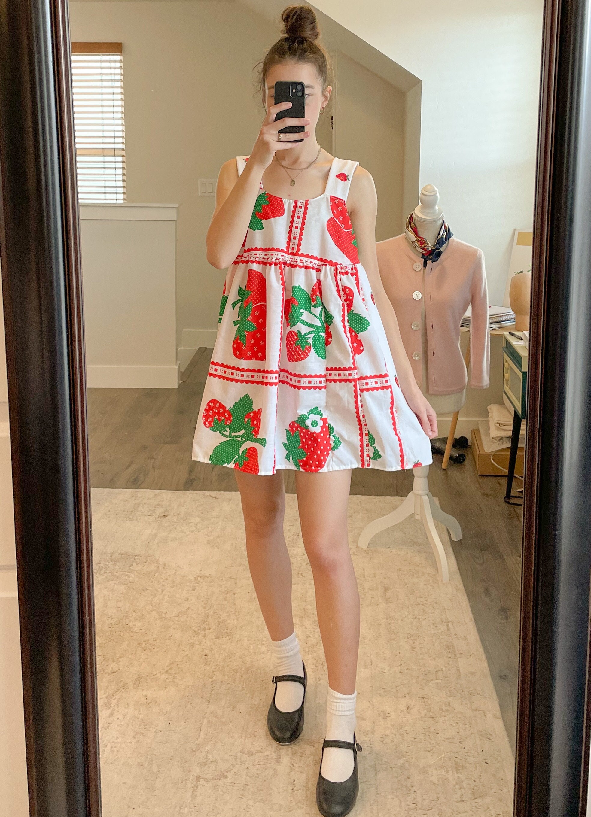 Strawberry Dress-small | Etsy