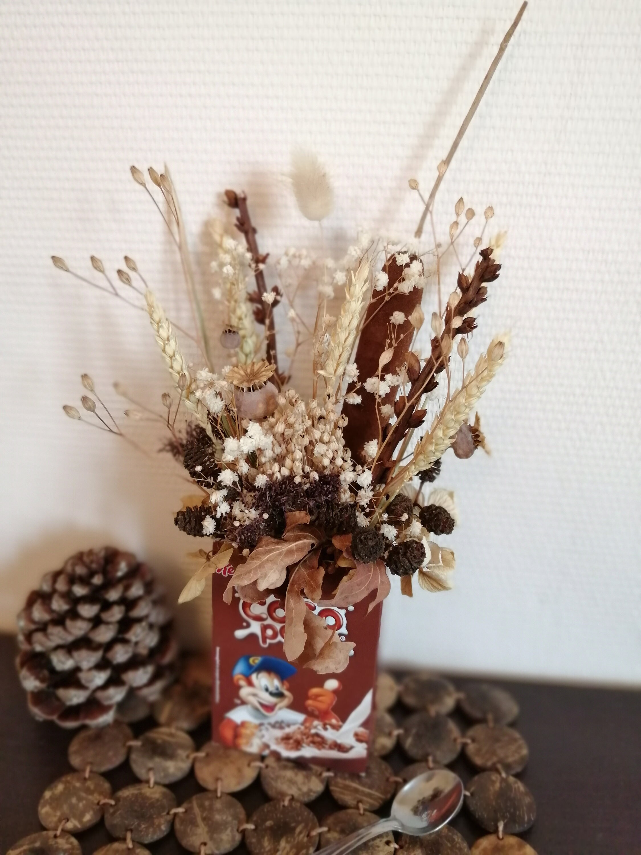 Décoration Céréales en Fleurs