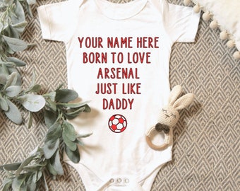 personalised baby arsenal kit