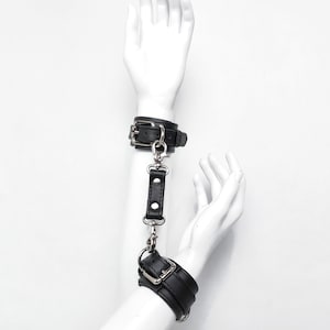 Sensual Leather Cuffs: Handcrafted Bondage Accessories