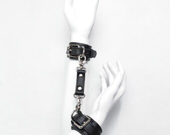 Sensual Leather Cuffs: Handcrafted Bondage Accessories
