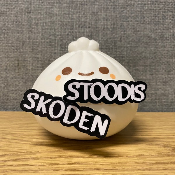 Waterproof Vinyl Stoodis, Skoden Sticker Bundle/Pack/Gift Set / Hydroflask Sticker / Laptop Sticker / Water Bottle Sticker