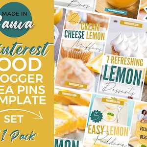 Idea Pins, Idea Pin Template, Pinterest Template, Pinterest Idea Pins, Pinterest Pins, Canva Template, Food Template, Food Recipe, Pinterest